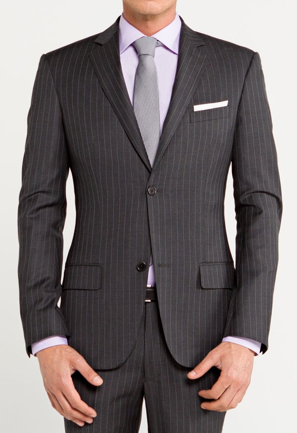 Bellavista Pinstriped Wool...