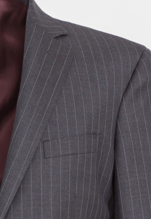 Bellavista Pinstriped Wool...