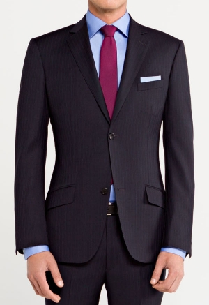 Bleecker Striped Wool Blazer