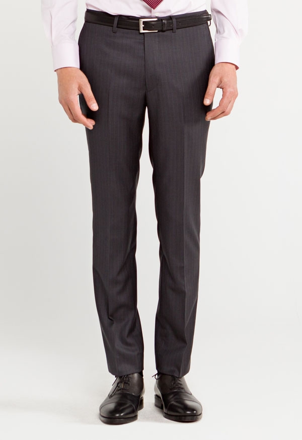 Carouge Striped Wool Trousers
