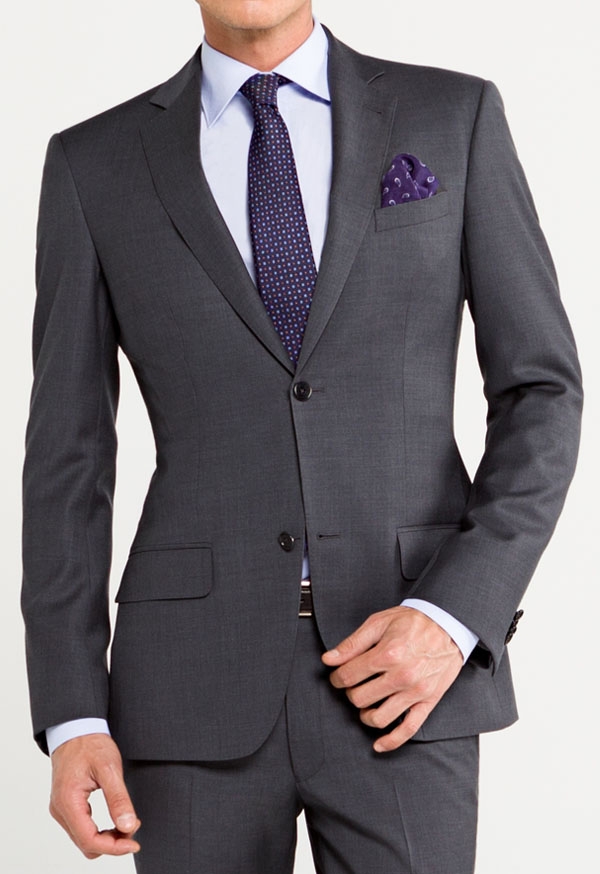 Grey Wool Suit Absolute