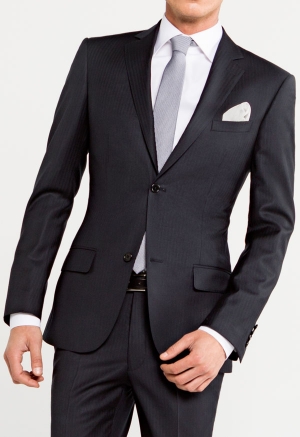 Altstadt Herringbone Wool Suit