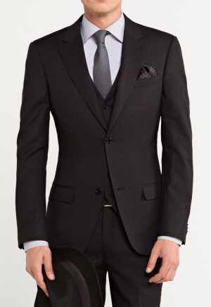 Fletcher Herringbone Wool...