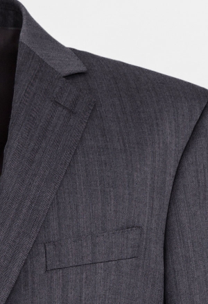 Monti Herringbone Wool Blazer