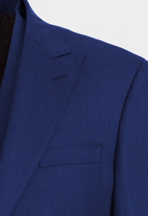 Electric Blue Suit in Wool...