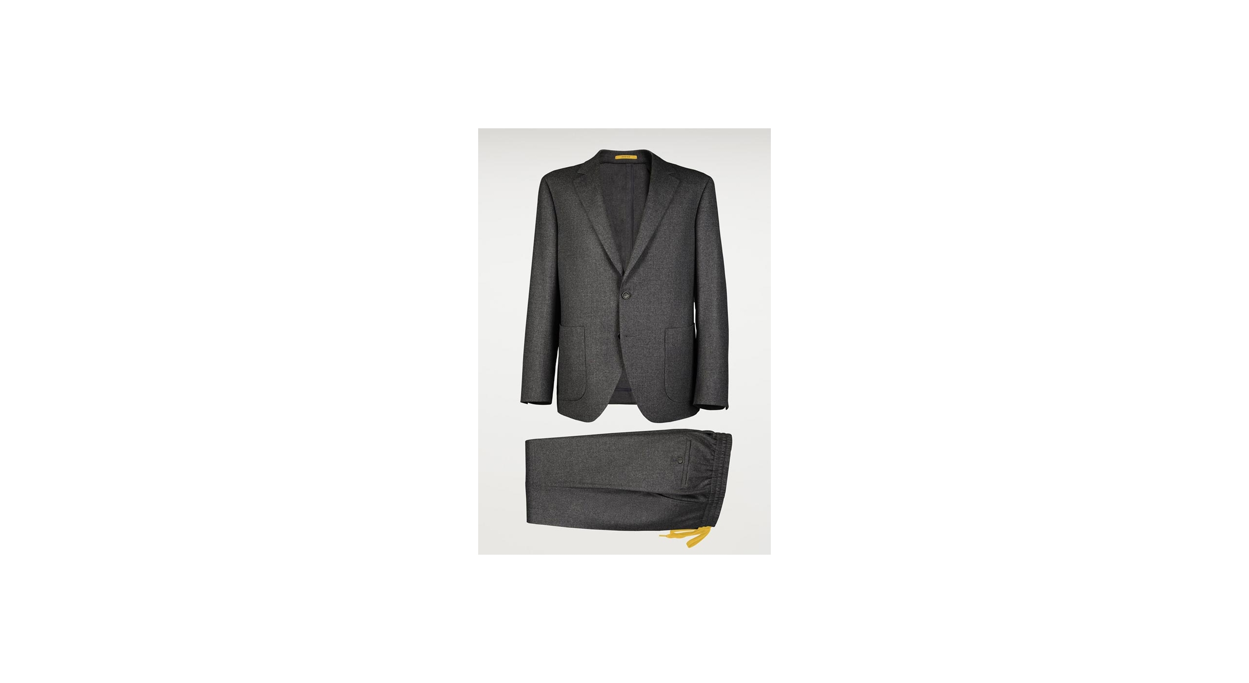スーツ Ovy Grampians Wool Standard Tailor Setup Z Zegna - Techmerino Wash & Go Gray Wool Suit | Mitchell Stores