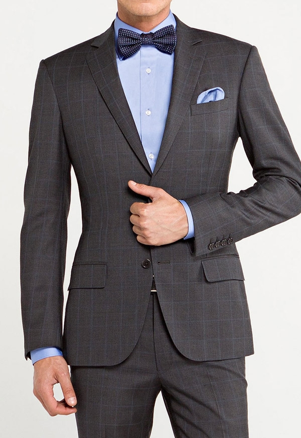 Palermo Windowpane-Check Suit