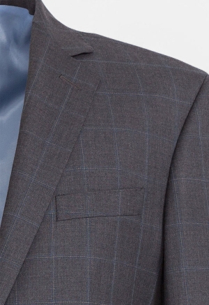 Palermo Wool Plaid Suit