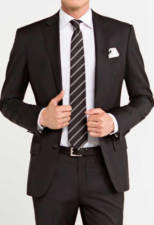 Absolute Wool Suit - Black