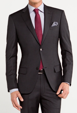 Grey Absolute Wool Suit