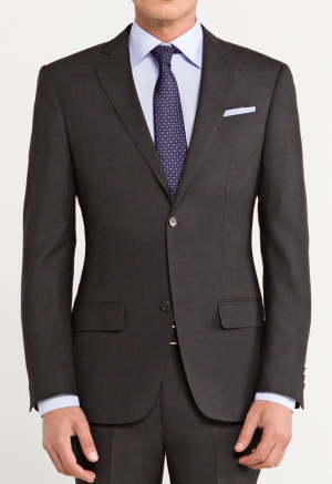 Cole Textured Wool Suit