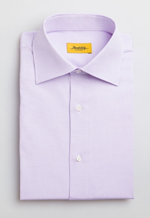 Ivy Purple Oxford Cotton Shirt