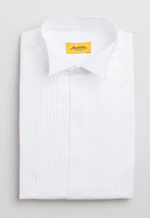 Hudson Cotton Tuxedo Shirt